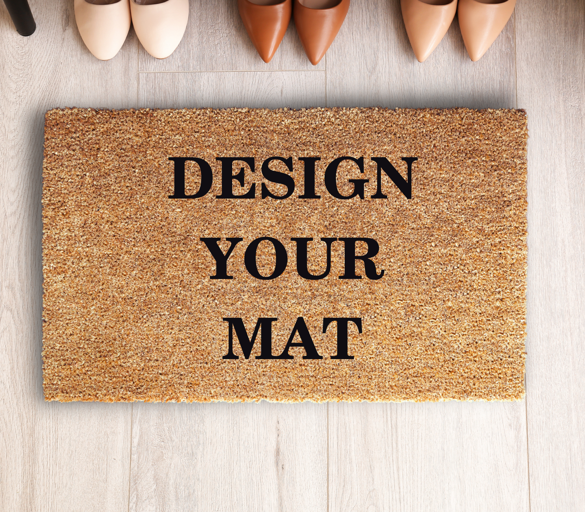 Fully Personalized Entryway Doormat with Font Options