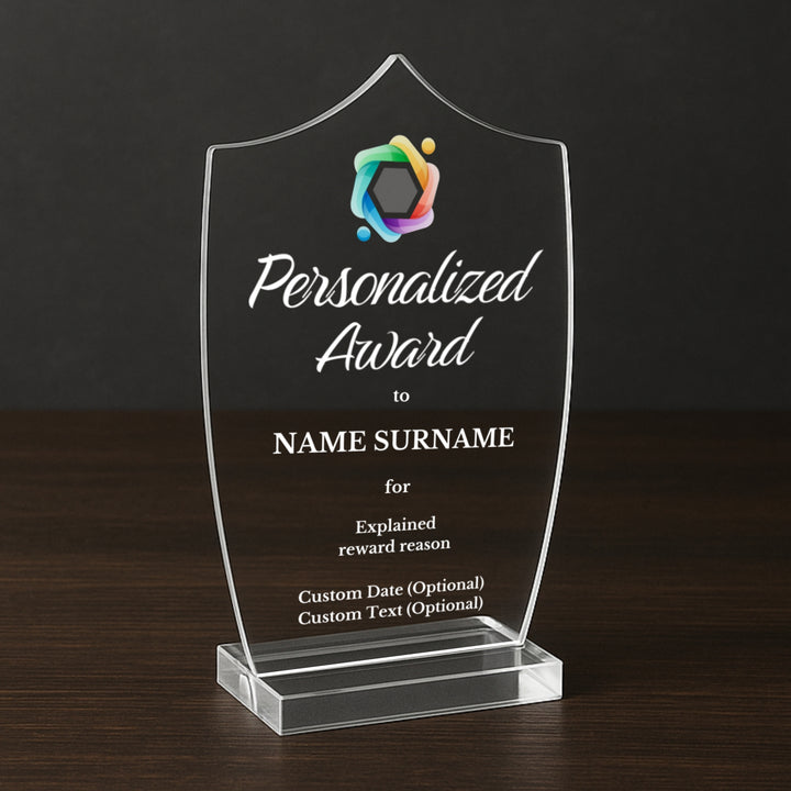 Personalized Acrylic Award 1