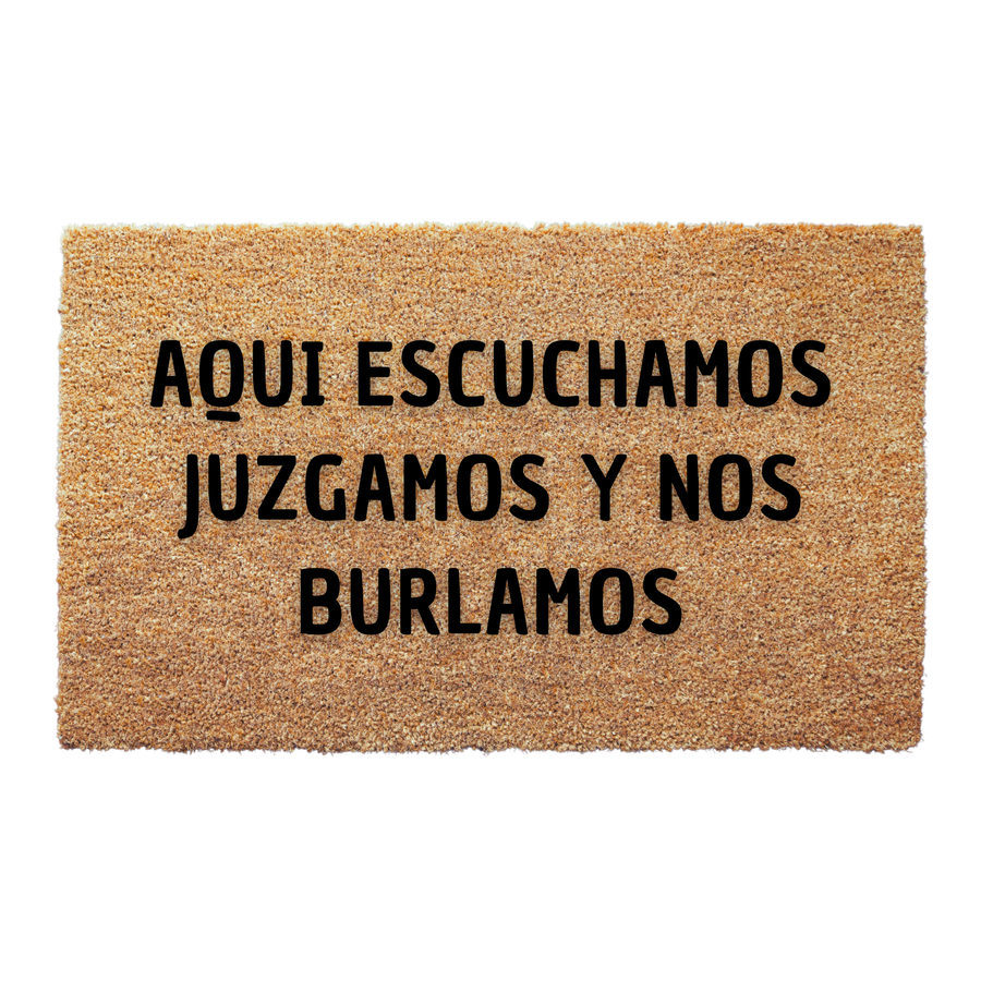Funny Spanish Outdoor Doormat