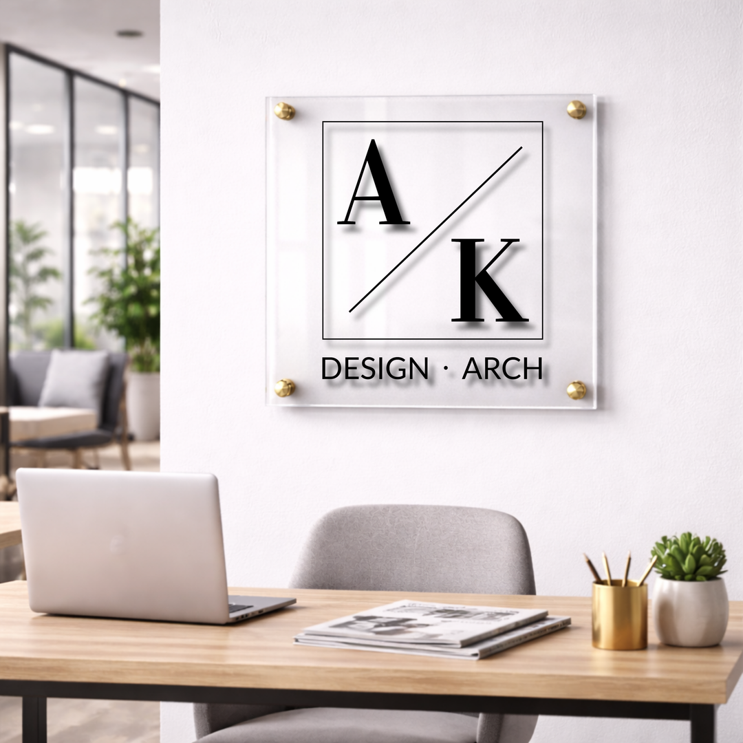 Personalized Acrylic Business Logo Sign