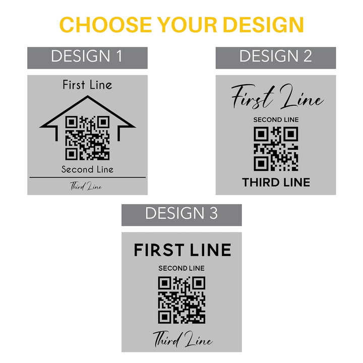 Automatically Connect WiFi QR Sign