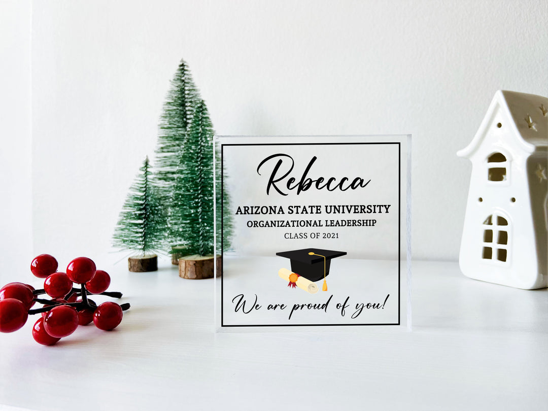 Personalized Graduation Keepsake Gift