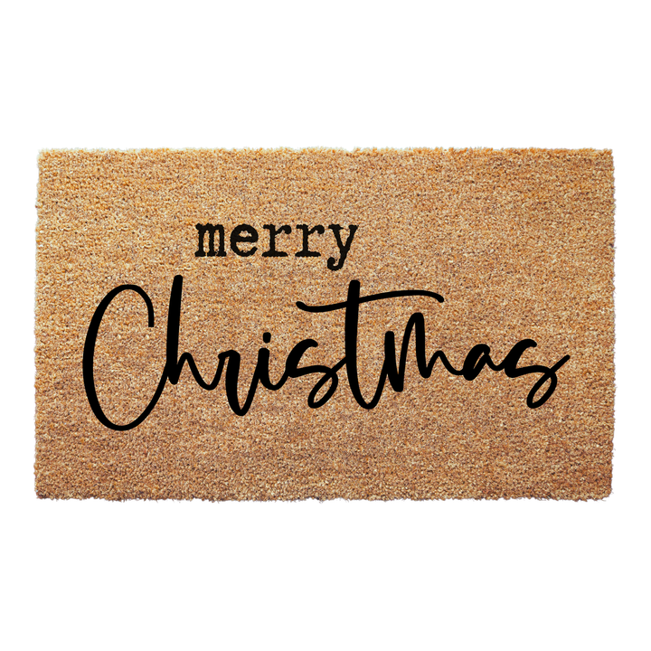 MERRY CHRISTMAS Welcome Doormat