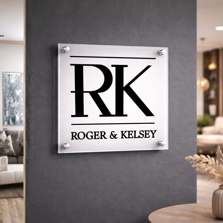 Personalized Acrylic Business Logo Sign