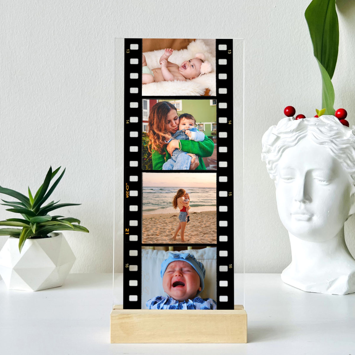 Film Strip Photo Plaque