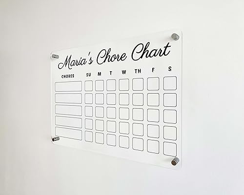 Personalized Chore Chart & Checklist