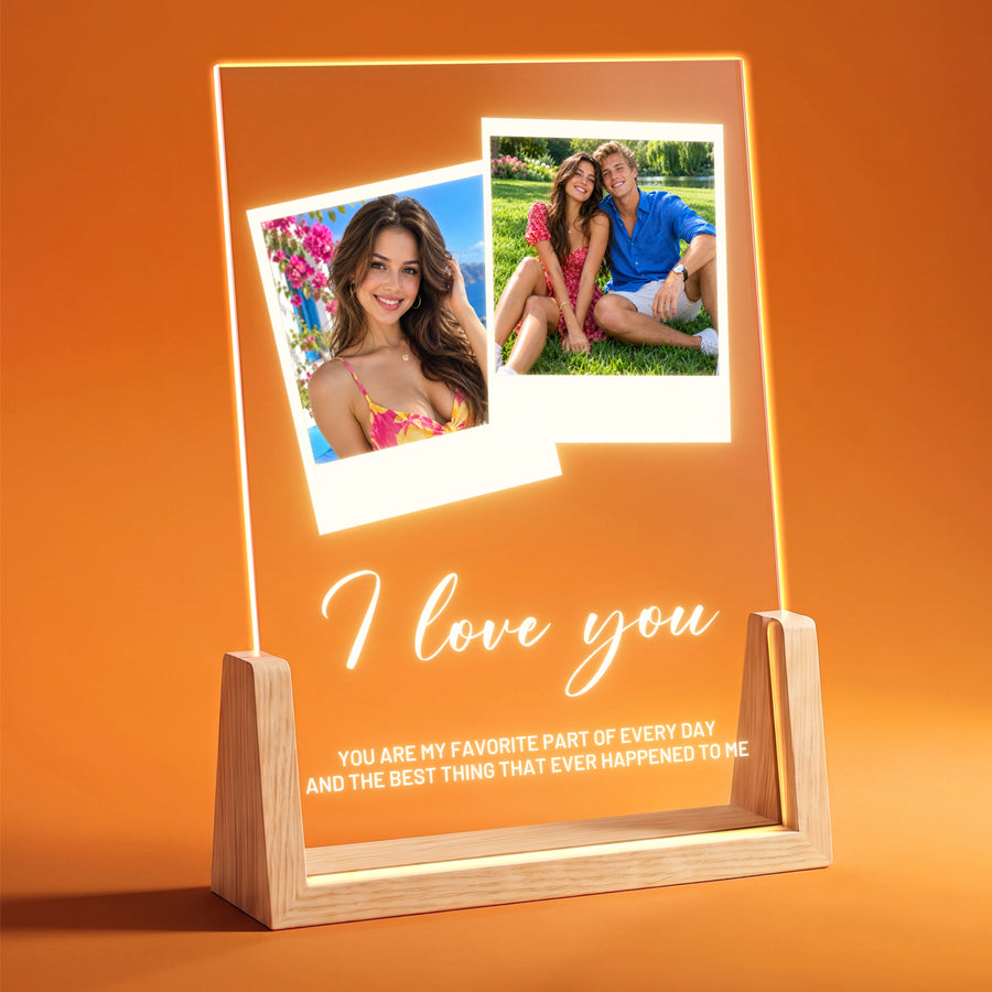Two Photo Collage Plaque