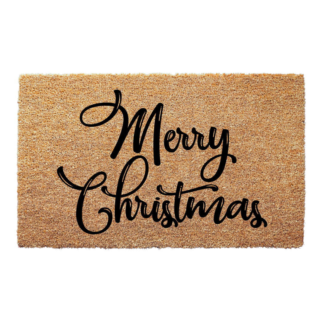 Welcome Merry Christmas Doormat