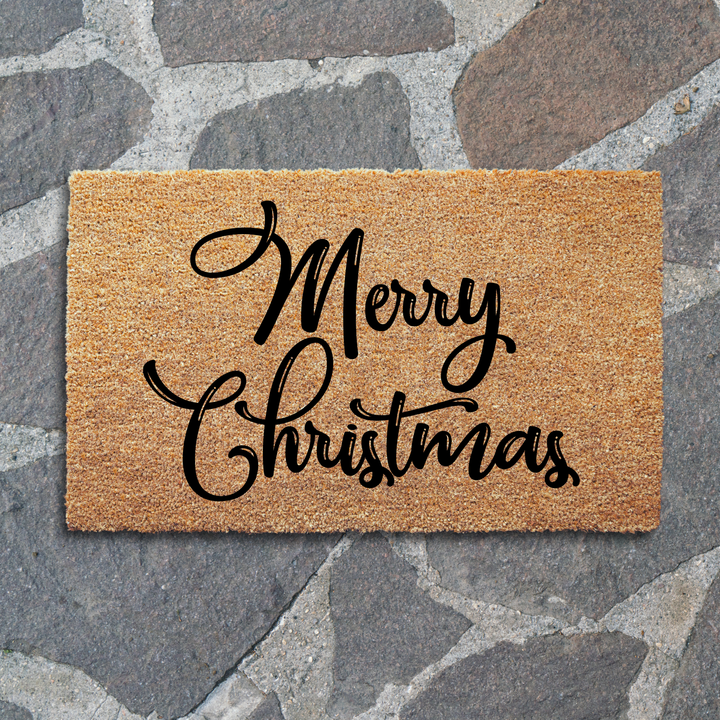 Welcome Merry Christmas Doormat