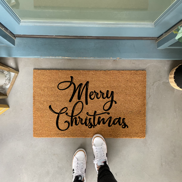 Welcome Merry Christmas Doormat