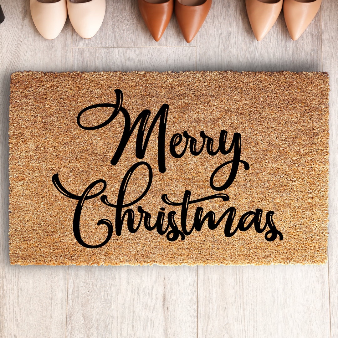 Welcome Merry Christmas Doormat