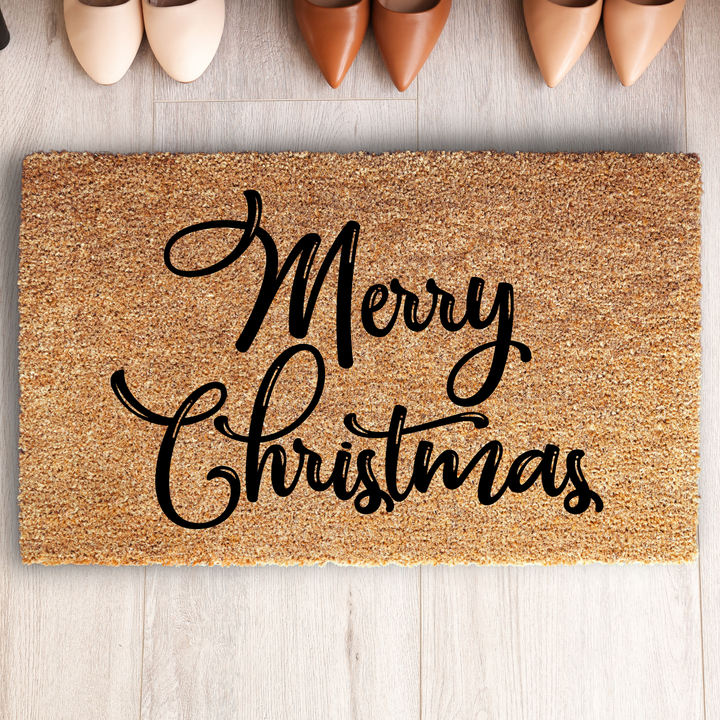 Welcome Merry Christmas Doormat