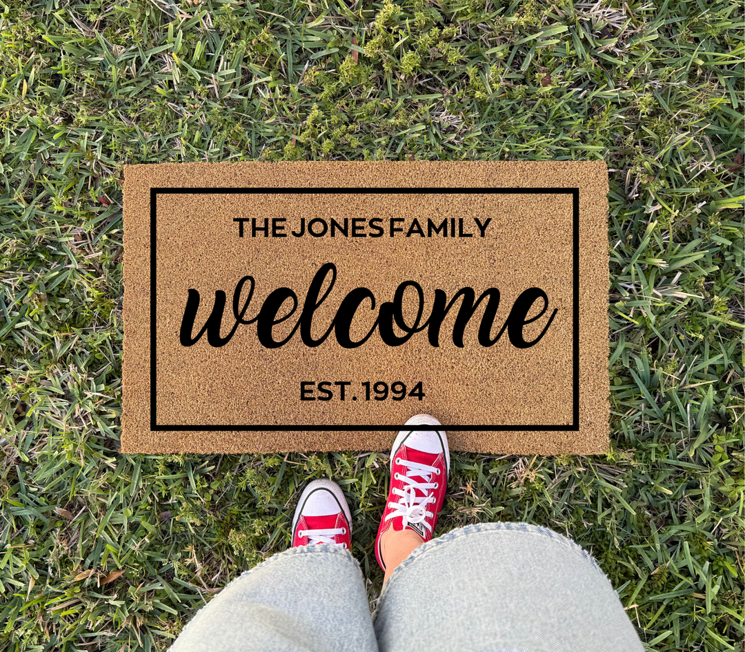 Welcome Customized Doormat