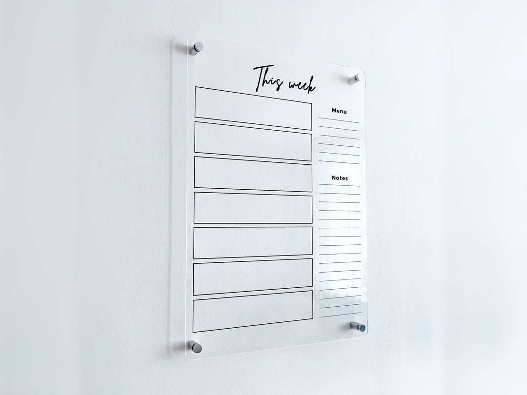 Custom Weekly To Do Planner