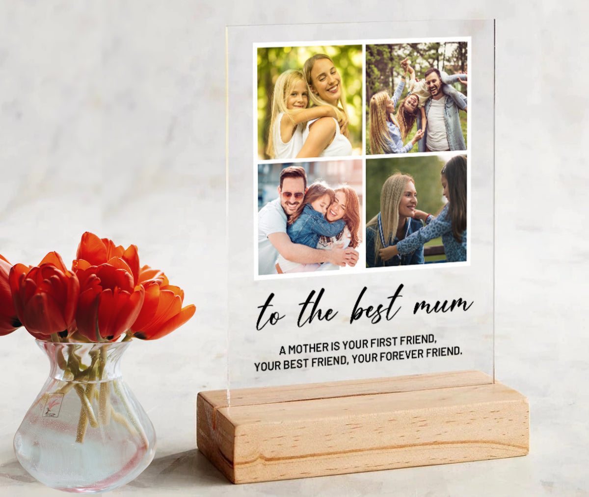 Photo Collage Plaque