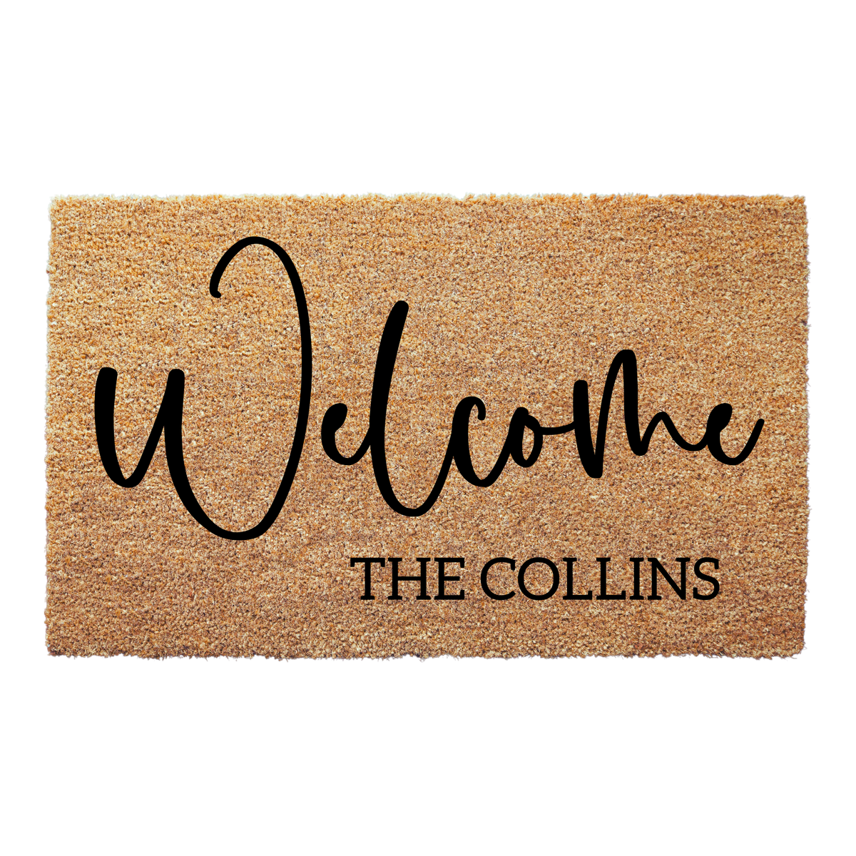 Personalized Family Name Welcome Doormat