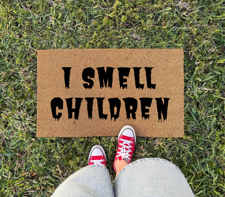 I Smell Children Doormat