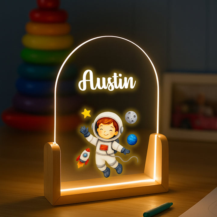 Astronaut Personalized Night Lamp