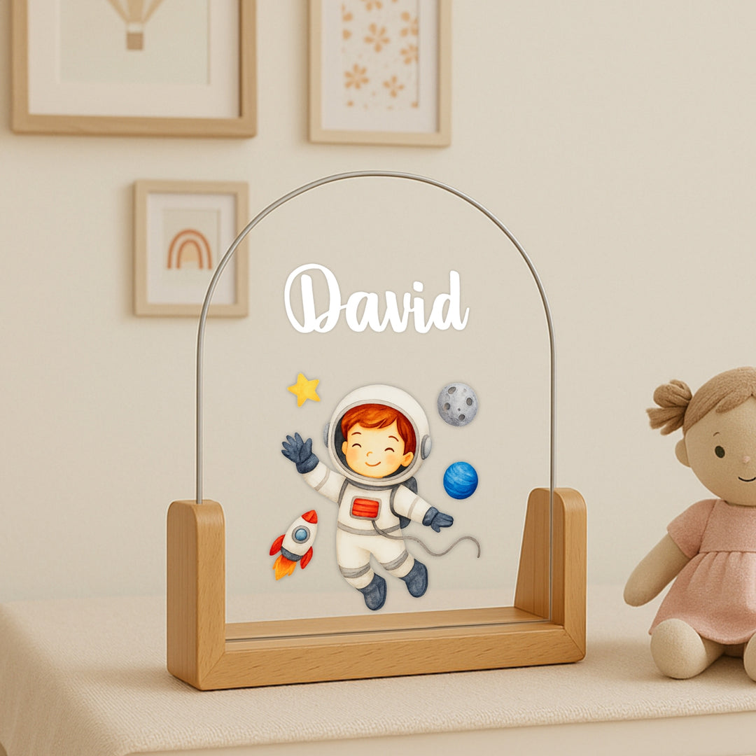 Astronaut Personalized Night Lamp