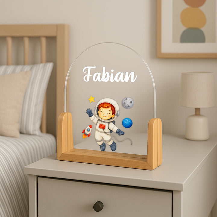 Astronaut Personalized Night Lamp
