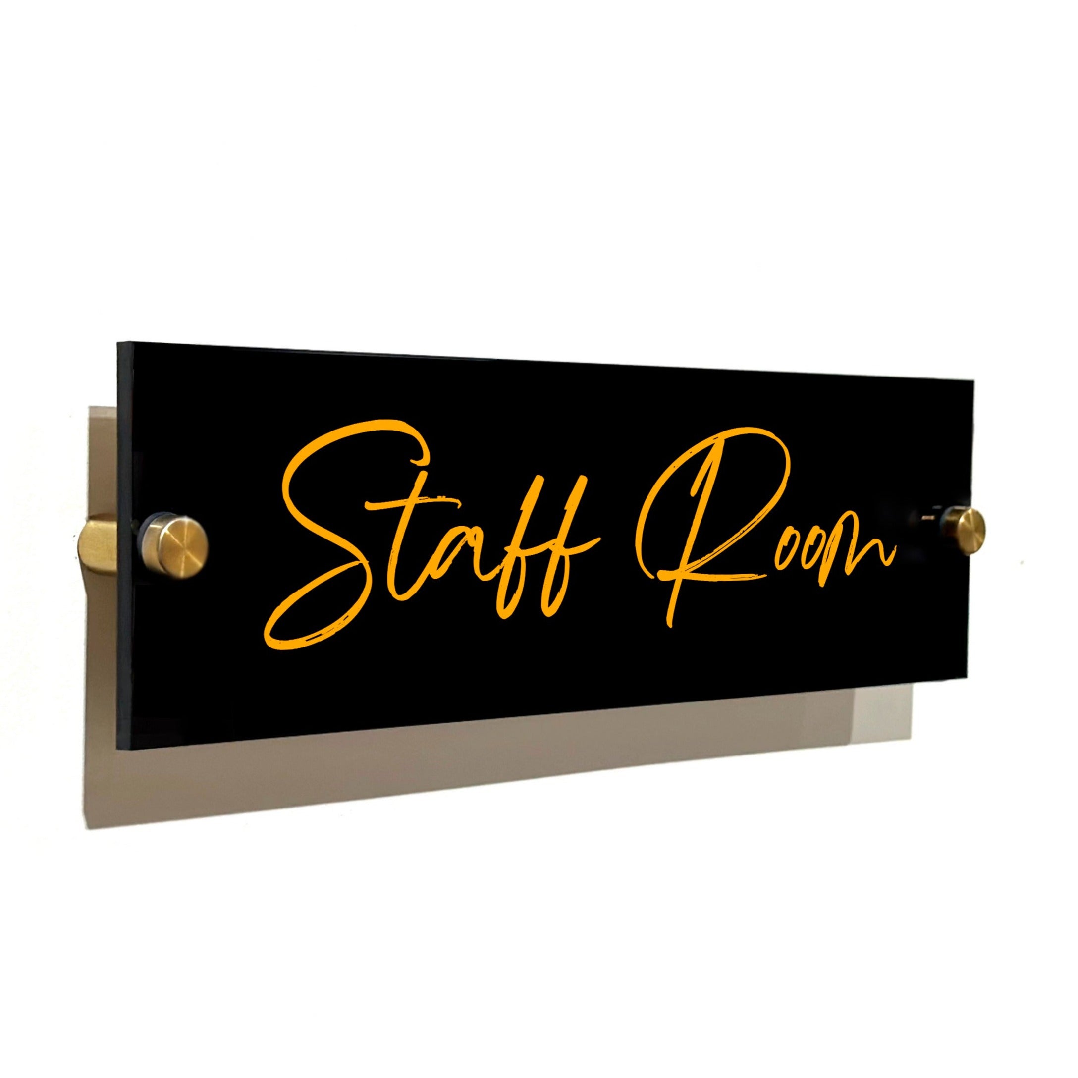 Personalized Office Door Name Plate & Background and Color Options ...