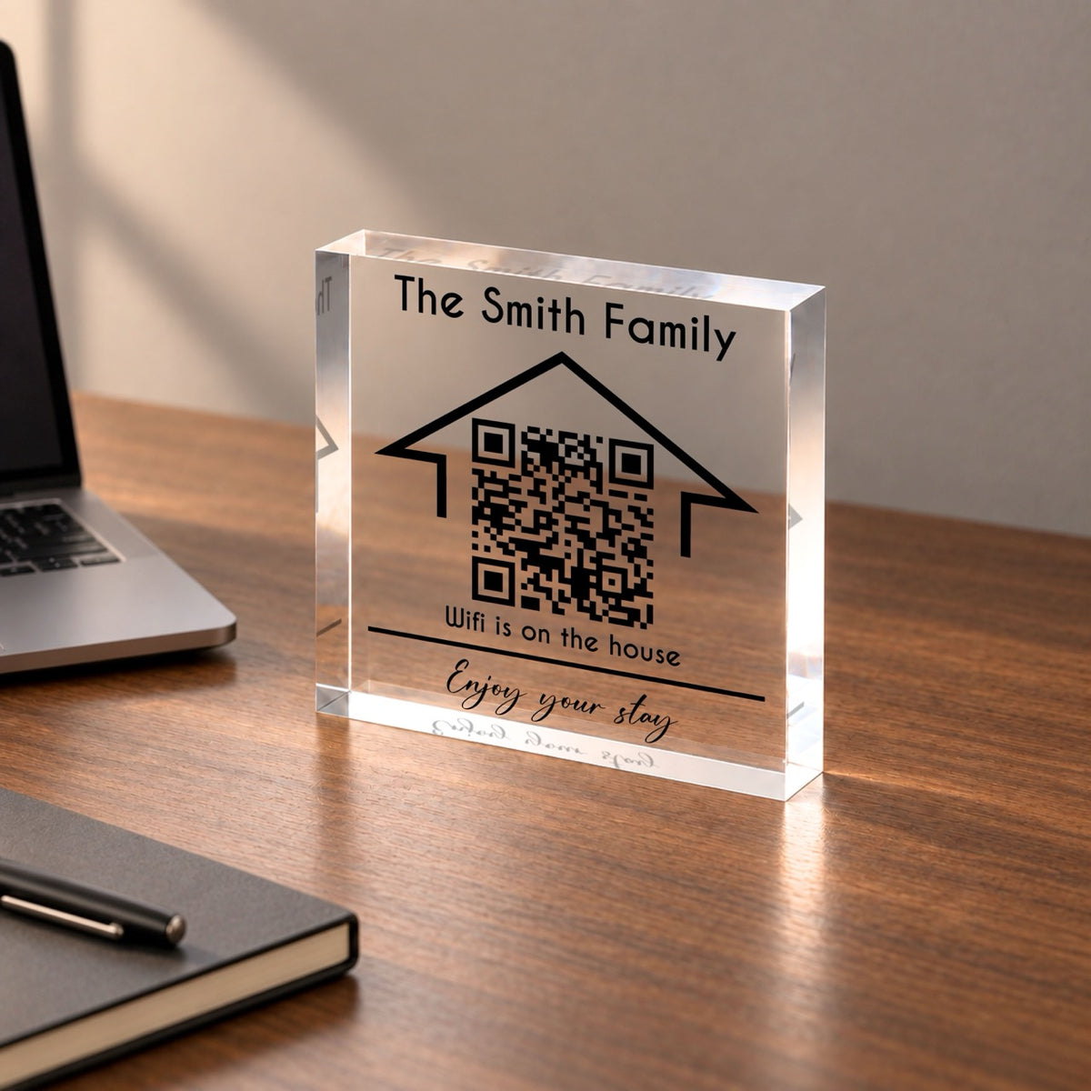 Wi-Fi QR Code Sign