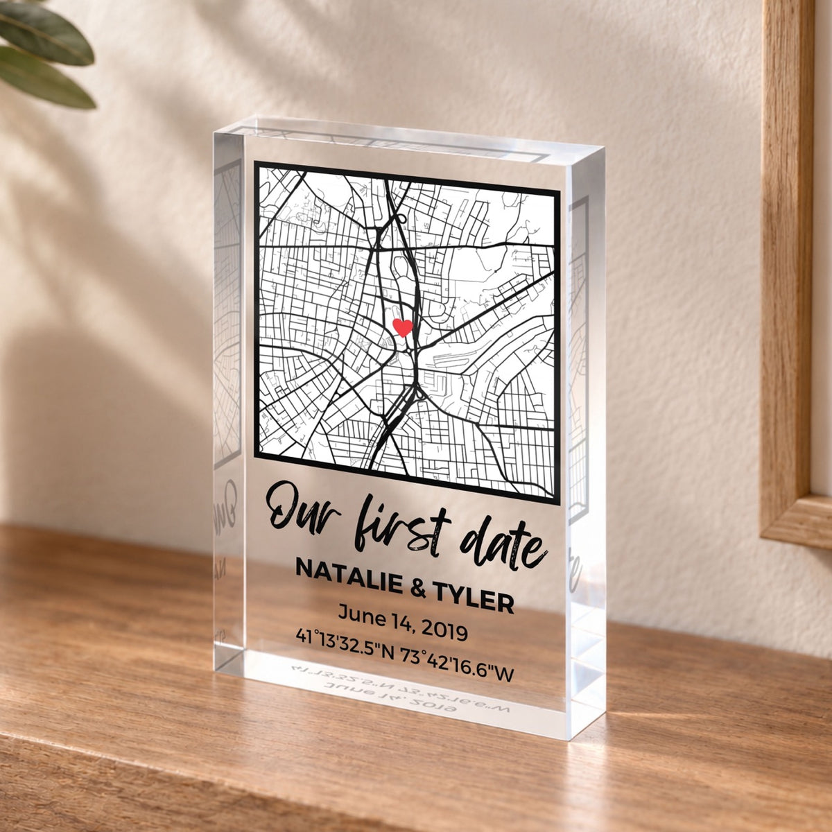 Where We Met Map Block