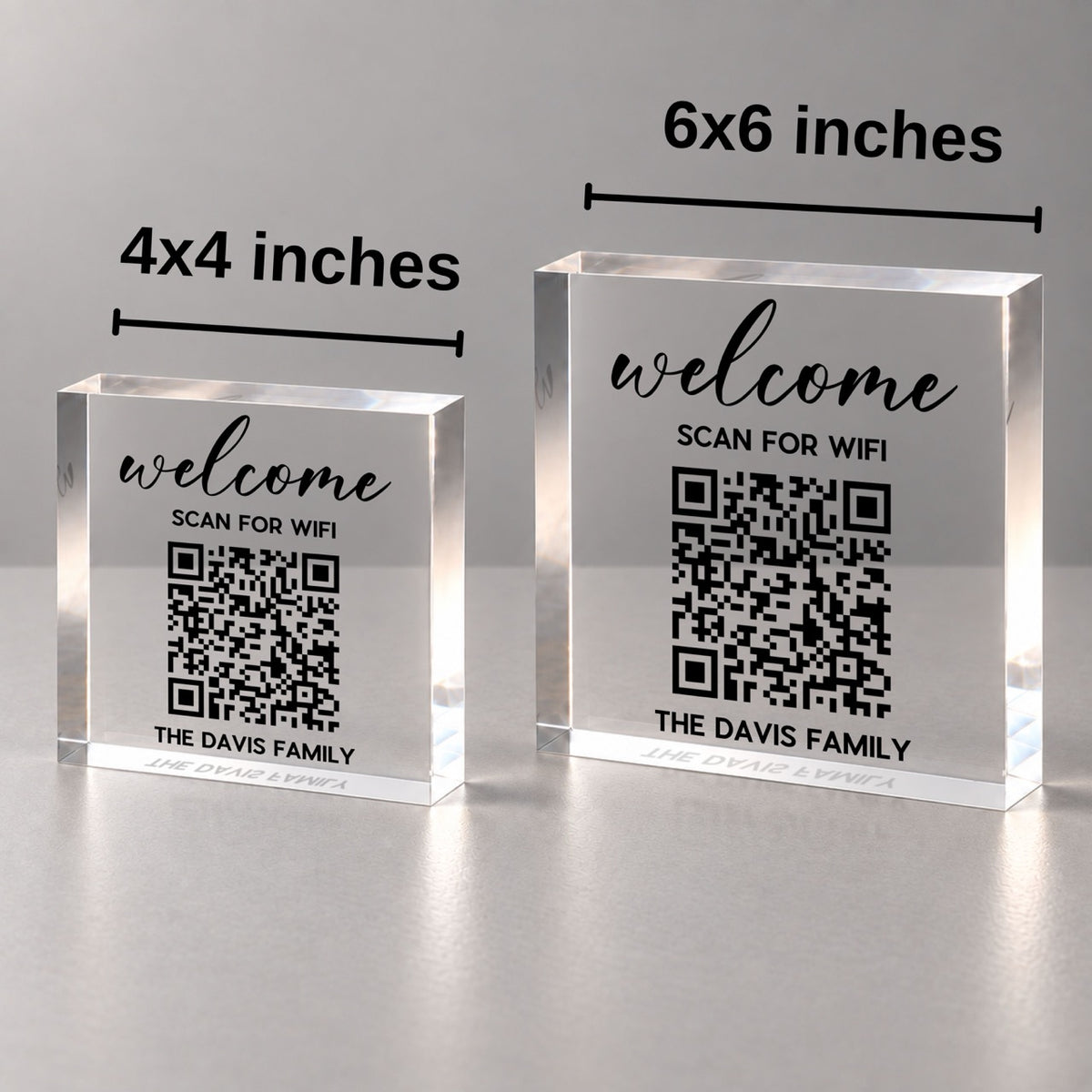 Wi-Fi QR Code Sign