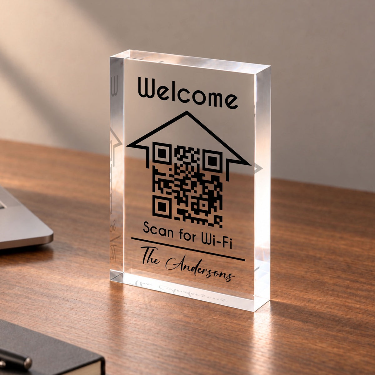 Wi-Fi QR Code Sign