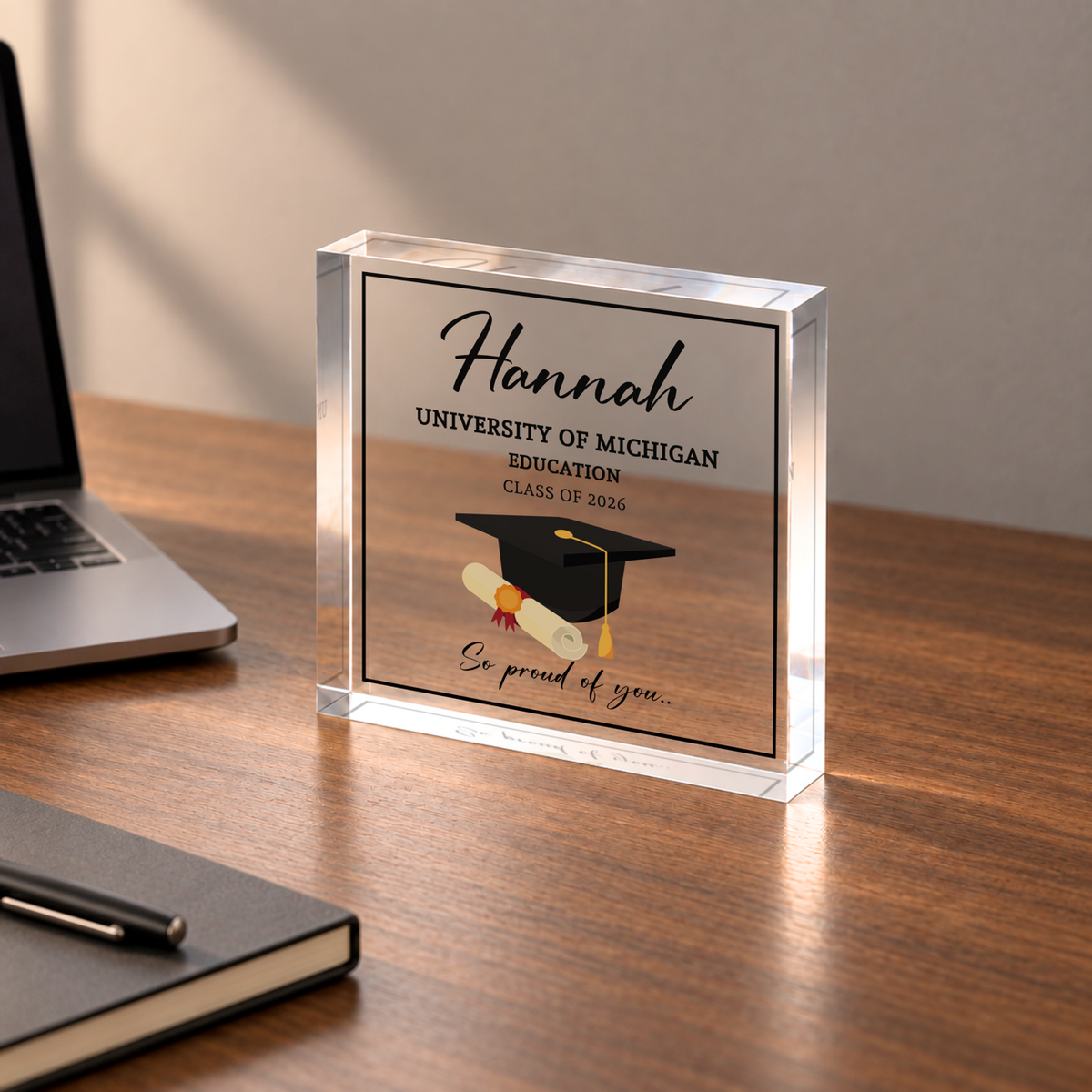 Graduation Keepsake Block