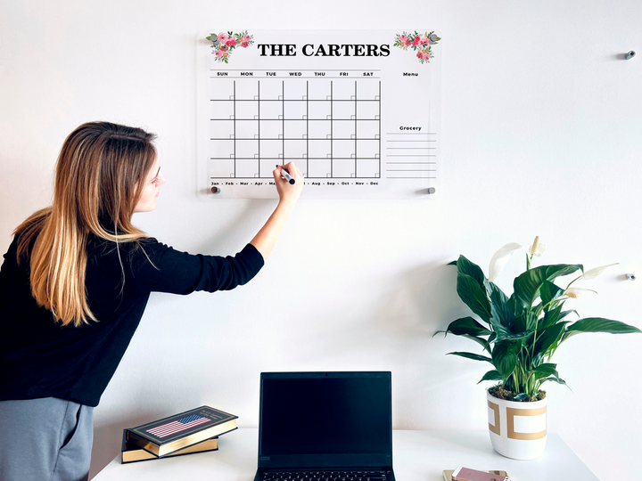 Custom Monthly Wall Calendar