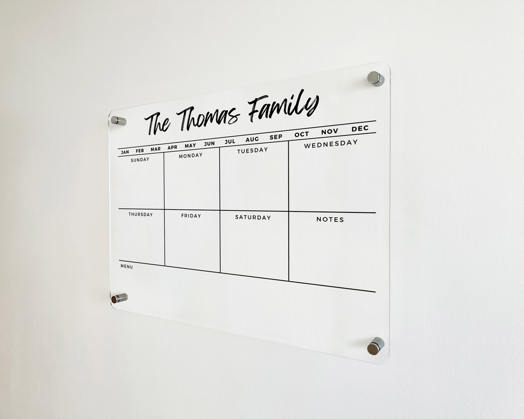 Personalized Weekly Calendar