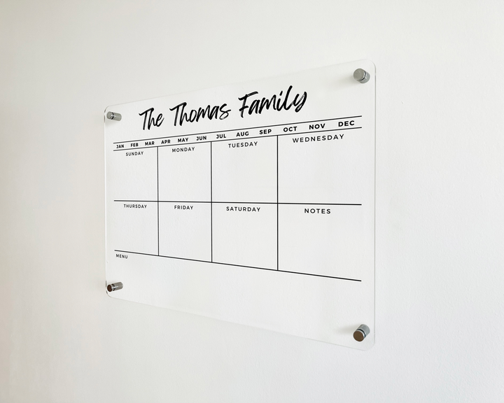 Personalized Weekly Calendar