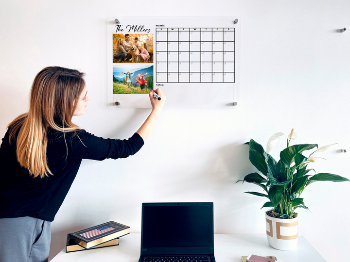 Personalized Monthly Calendar with Photos
