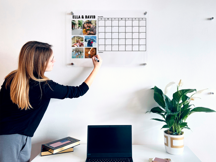 Personalized Monthly Calendar with Photos