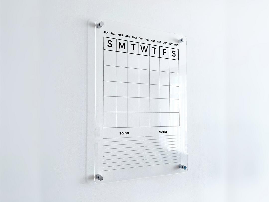 Vertical Monthly Wall Calendar