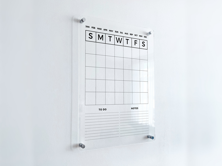 Vertical Monthly Wall Calendar