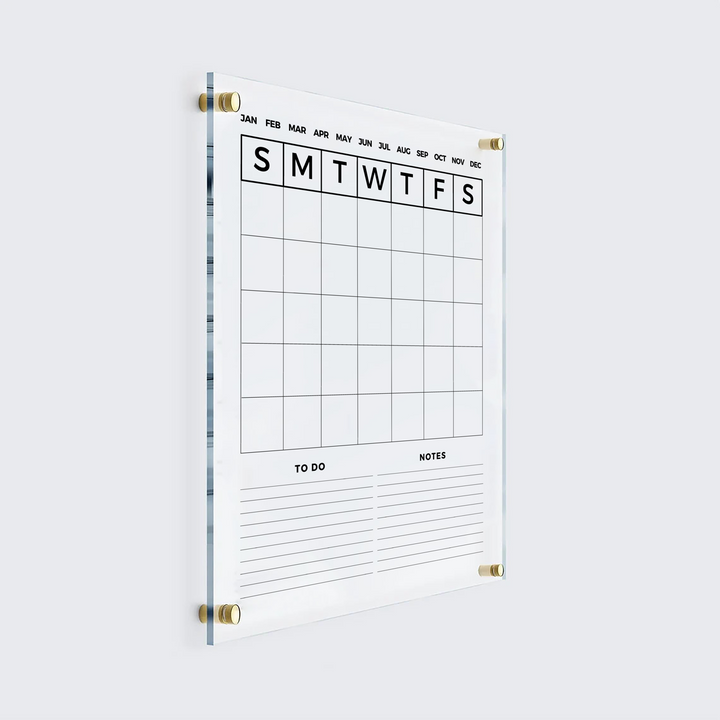 Vertical Monthly Wall Calendar