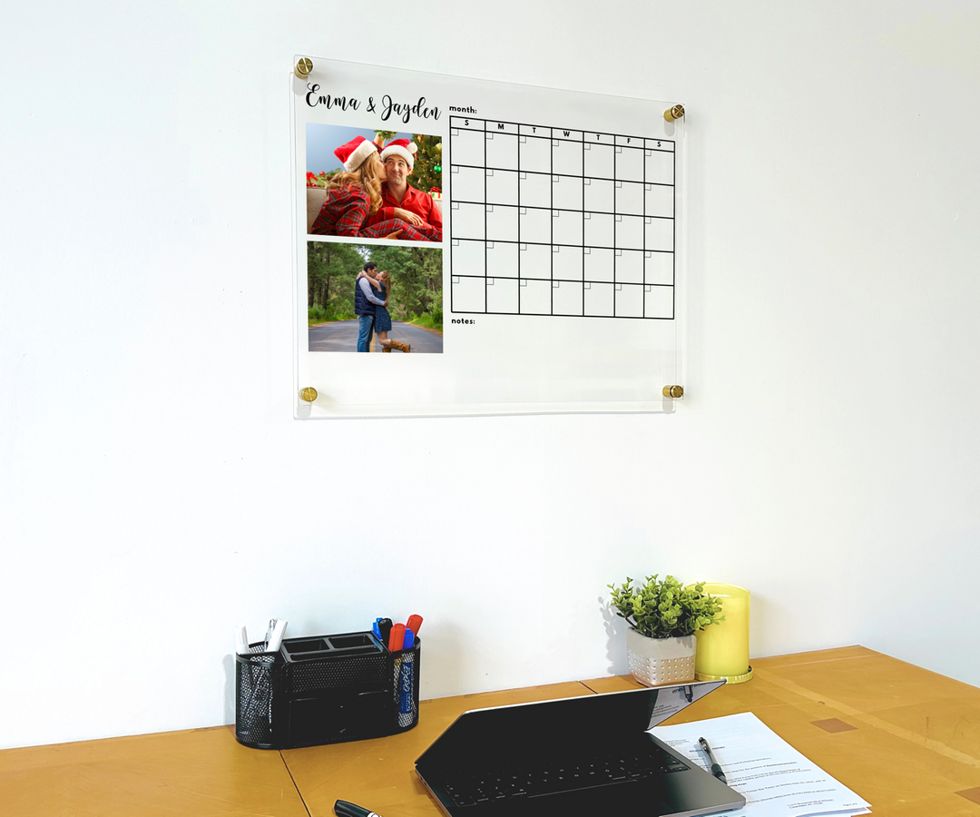 Personalized Monthly Calendar with Photos