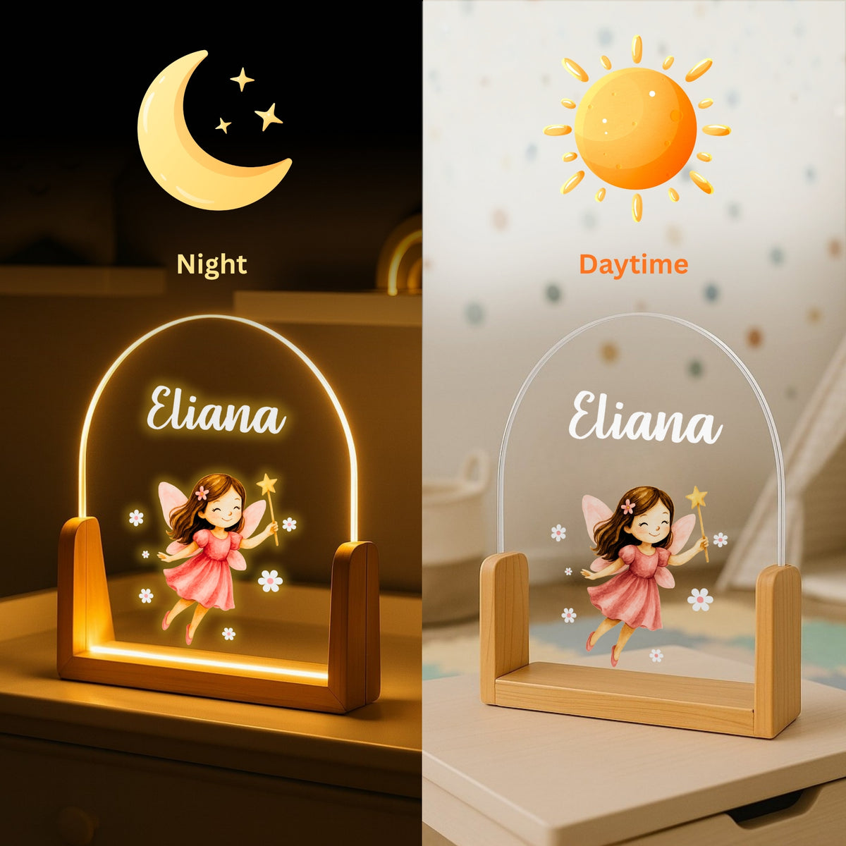 Personalized LED Night Light