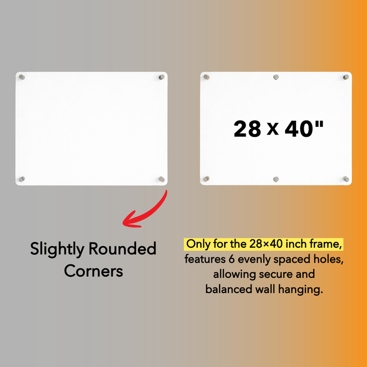 Floating Acrylic Frame for Pictures