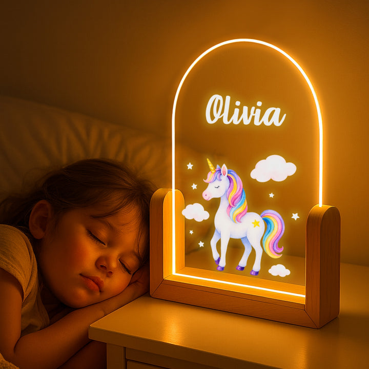 Unicorn Personalized Night Lamp
