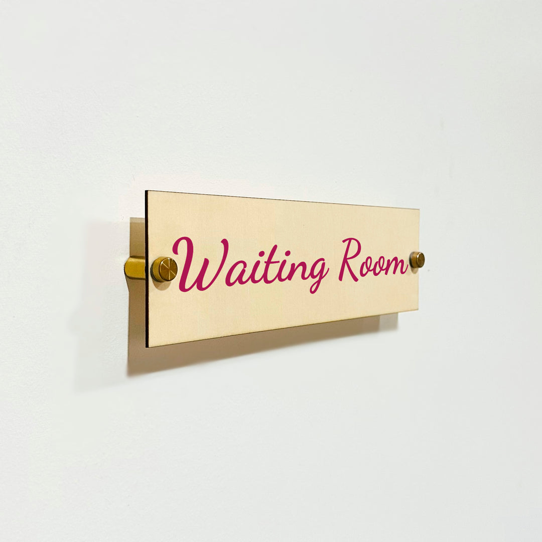 Office Door Name Plate