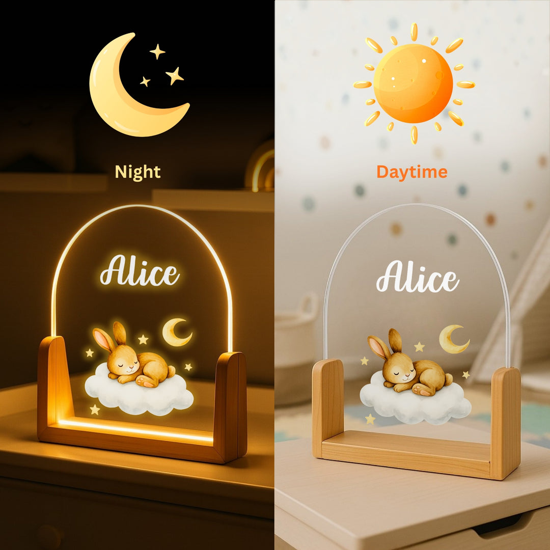 Rabbit Personalized Night Lamp