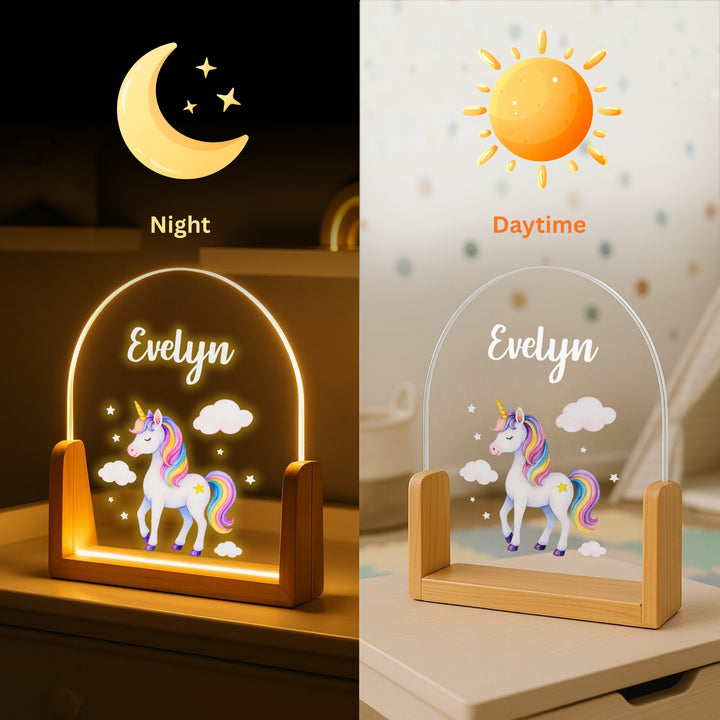 Unicorn Personalized Night Lamp