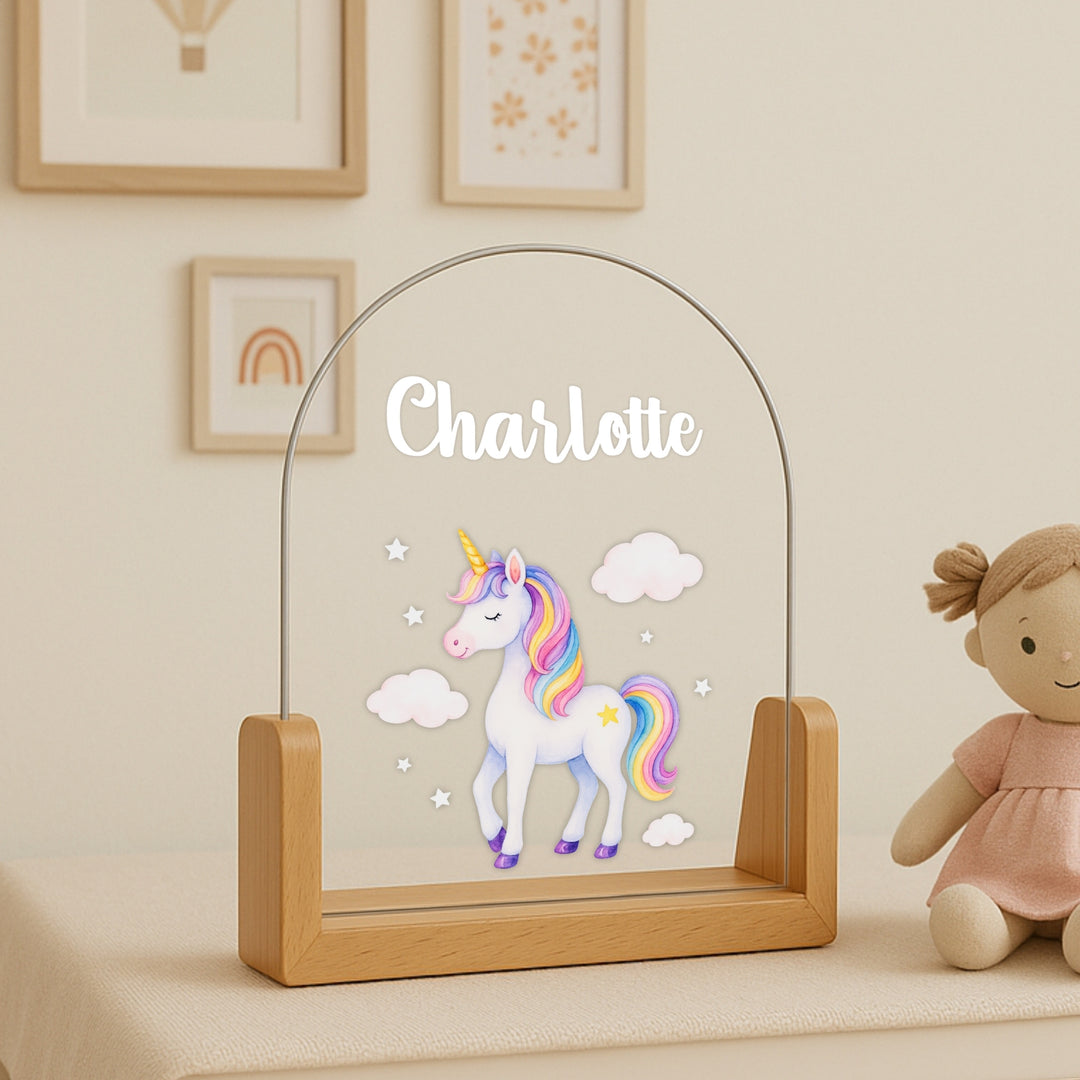 Unicorn Personalized Night Lamp