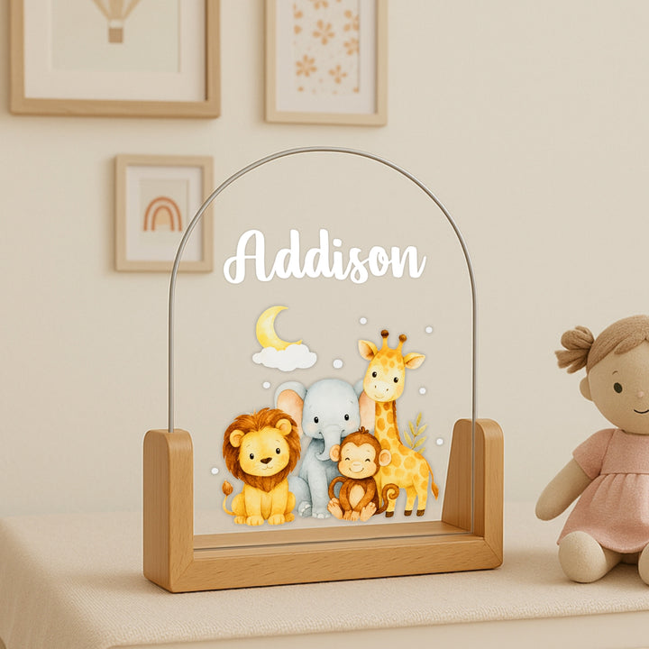 Zoo Personalized Night Lamp