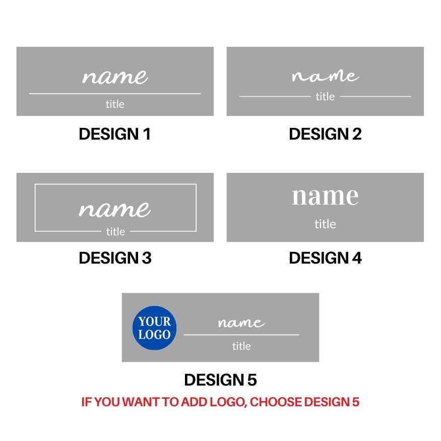 Led Light Office Name Plate for Desk 4