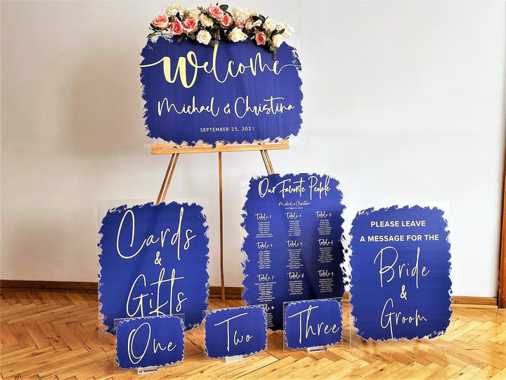 Personalized Wedding Guest Seating Chart & Find Your Seat