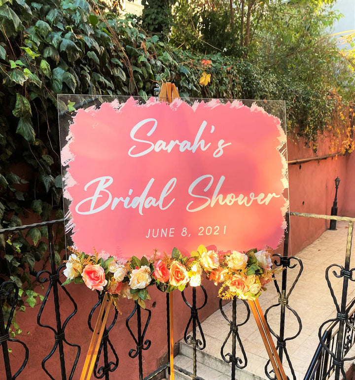 Personalized Wedding & Celebration Welcome Sign